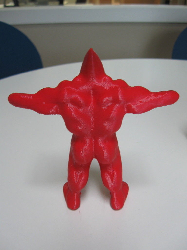 Body Builder Patrick Star Free 3D print model_7