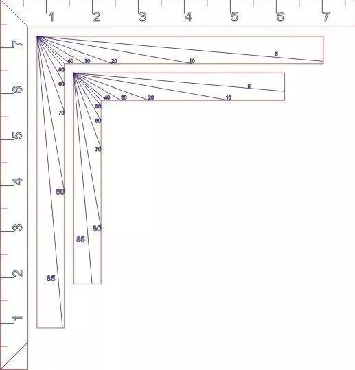 Right Angle ruler tools Free 3D print model_0