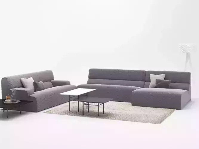 Living Set 2 three coffee tables