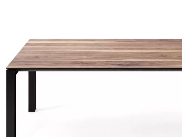 Dining Set 5 leather chair - 3D model_3