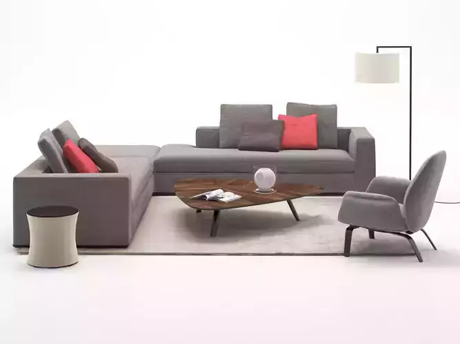 Living Set 26 3D model