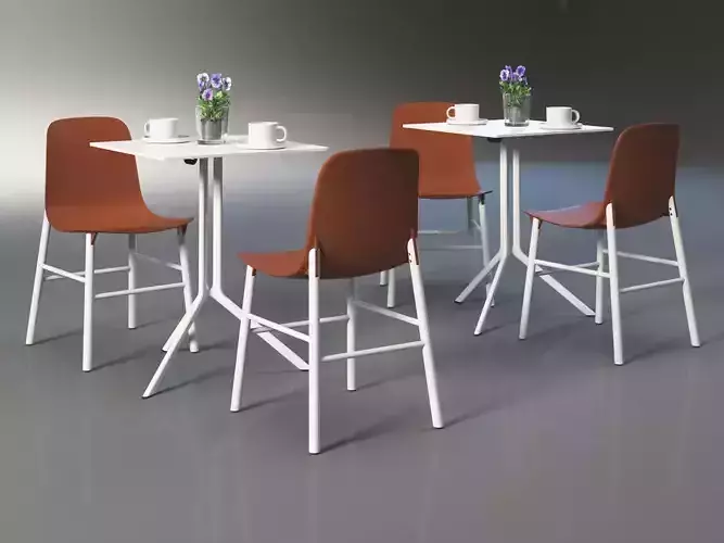 Outdoor Set 12 3D model