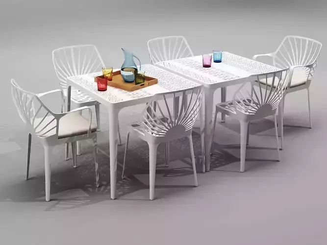 Outdoor Set 14 3D model