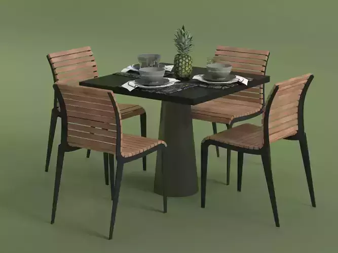 Outdoor Set 19 3D model