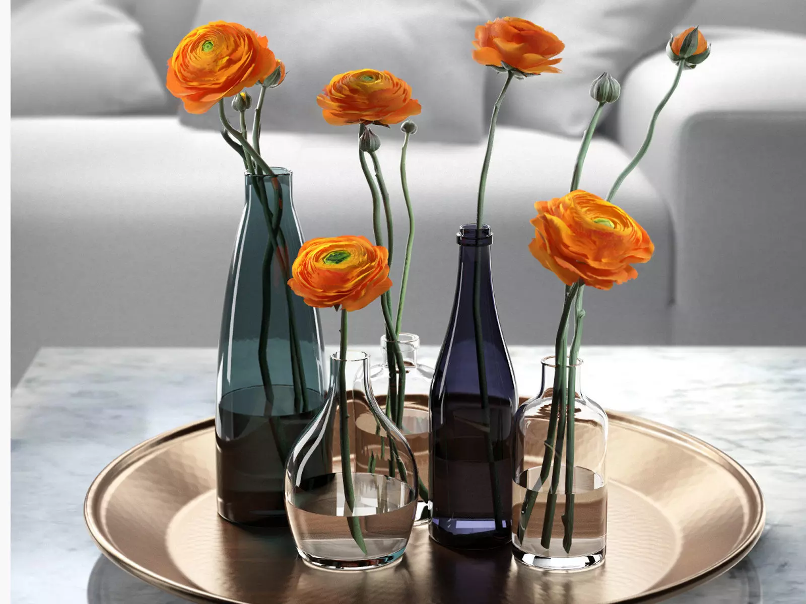 Living Set 27 3D model_5