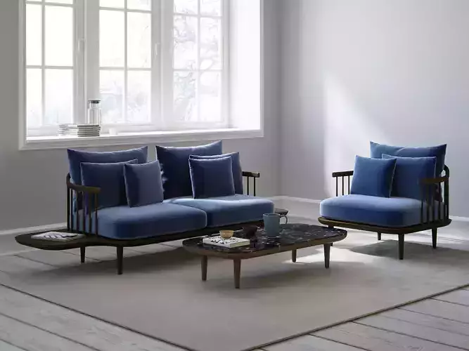 Living Set 32 3D model