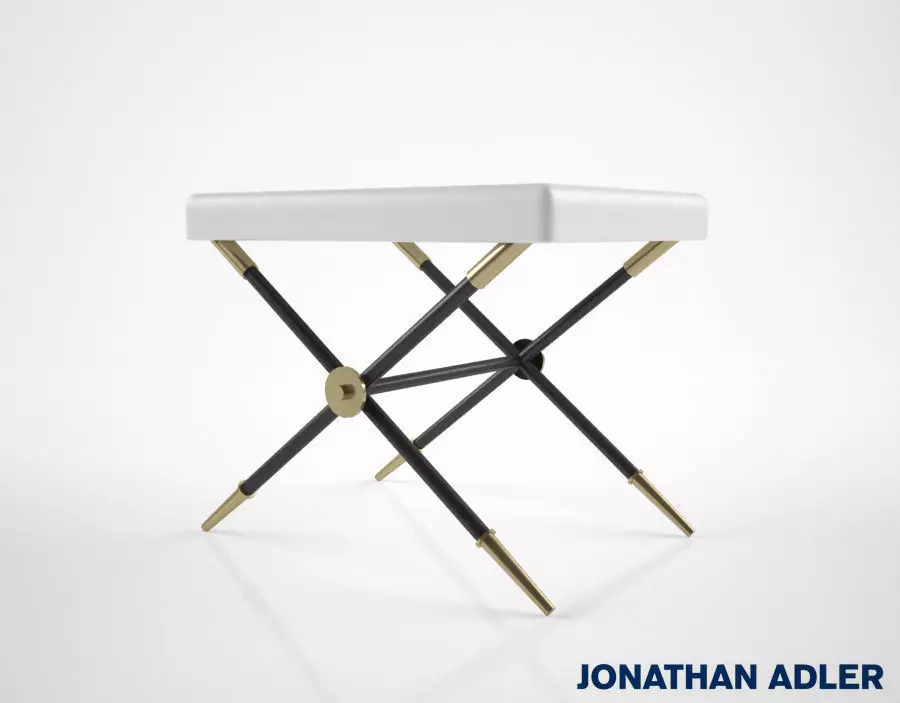 Jonathan Adler Rider bench 3D model