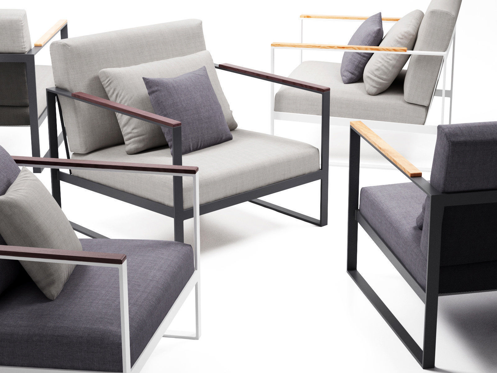 Outdoor Set 35 3D model_3