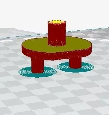 replacement Gear n8 for automatic garage gate 3D print model_0