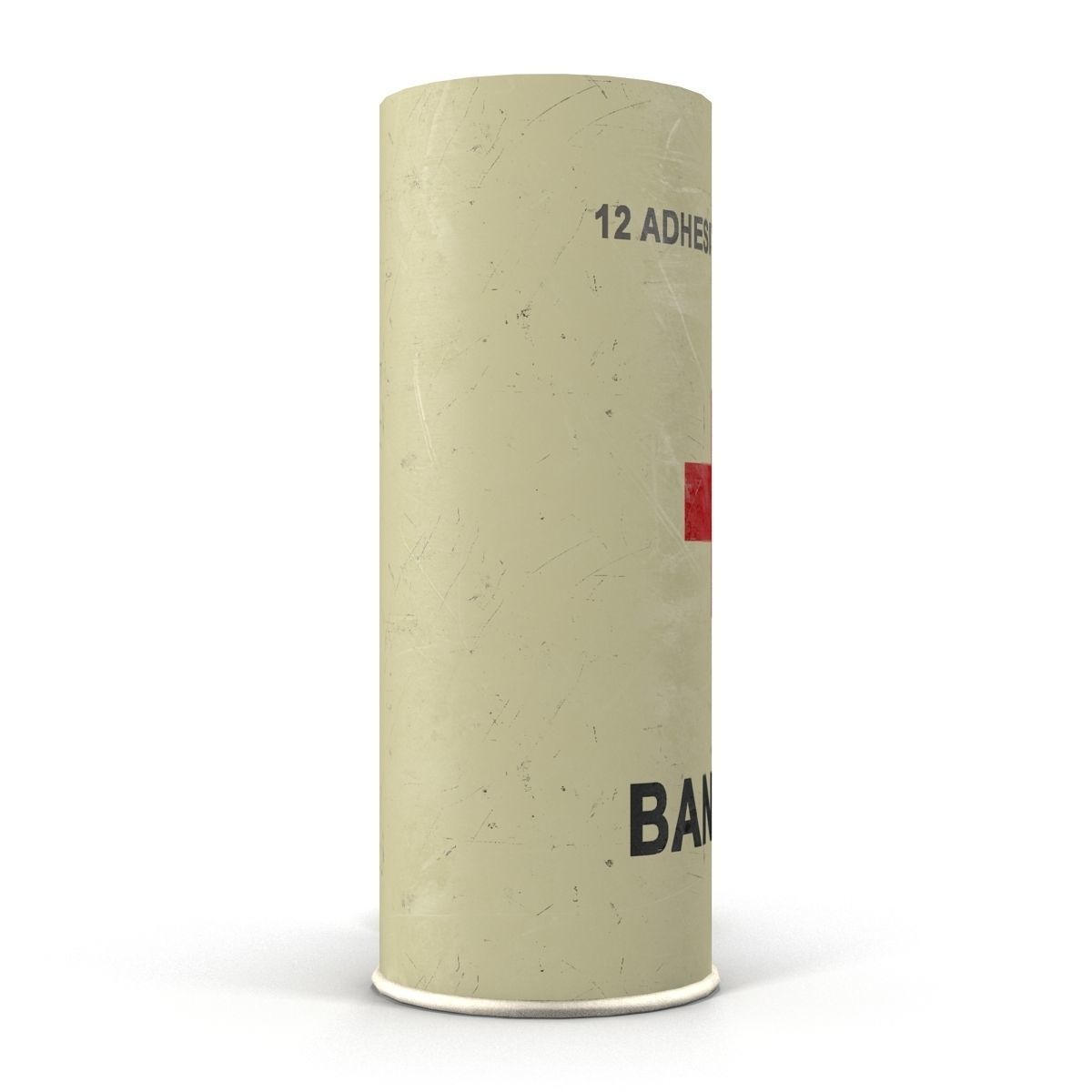 First aids kit 3 Low-poly 3D model_6