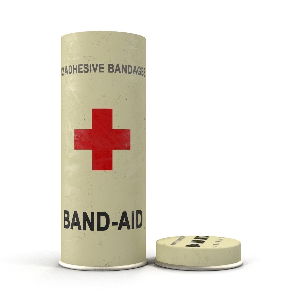 First aids kit 3 Low-poly 3D model_7