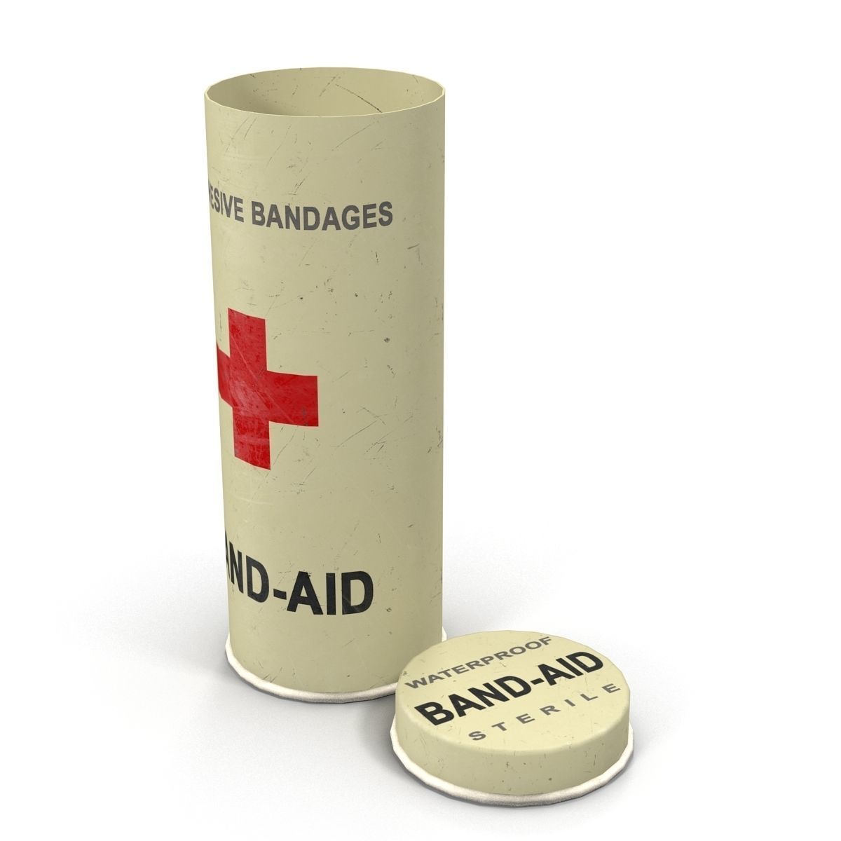 First aids kit 3 Low-poly 3D model_1