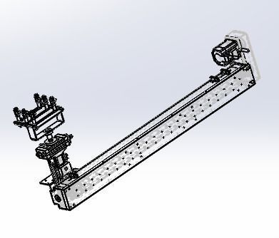 A suction device containing x-axis tool  and cyliner 3D model_5