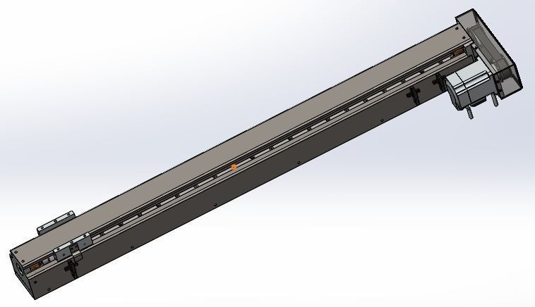 A suction device containing x-axis tool  and cyliner 3D model_4