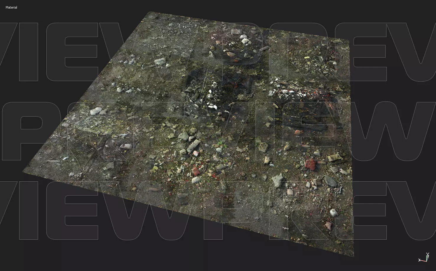Abandoned Groundplane PBR Tiled Texture_0