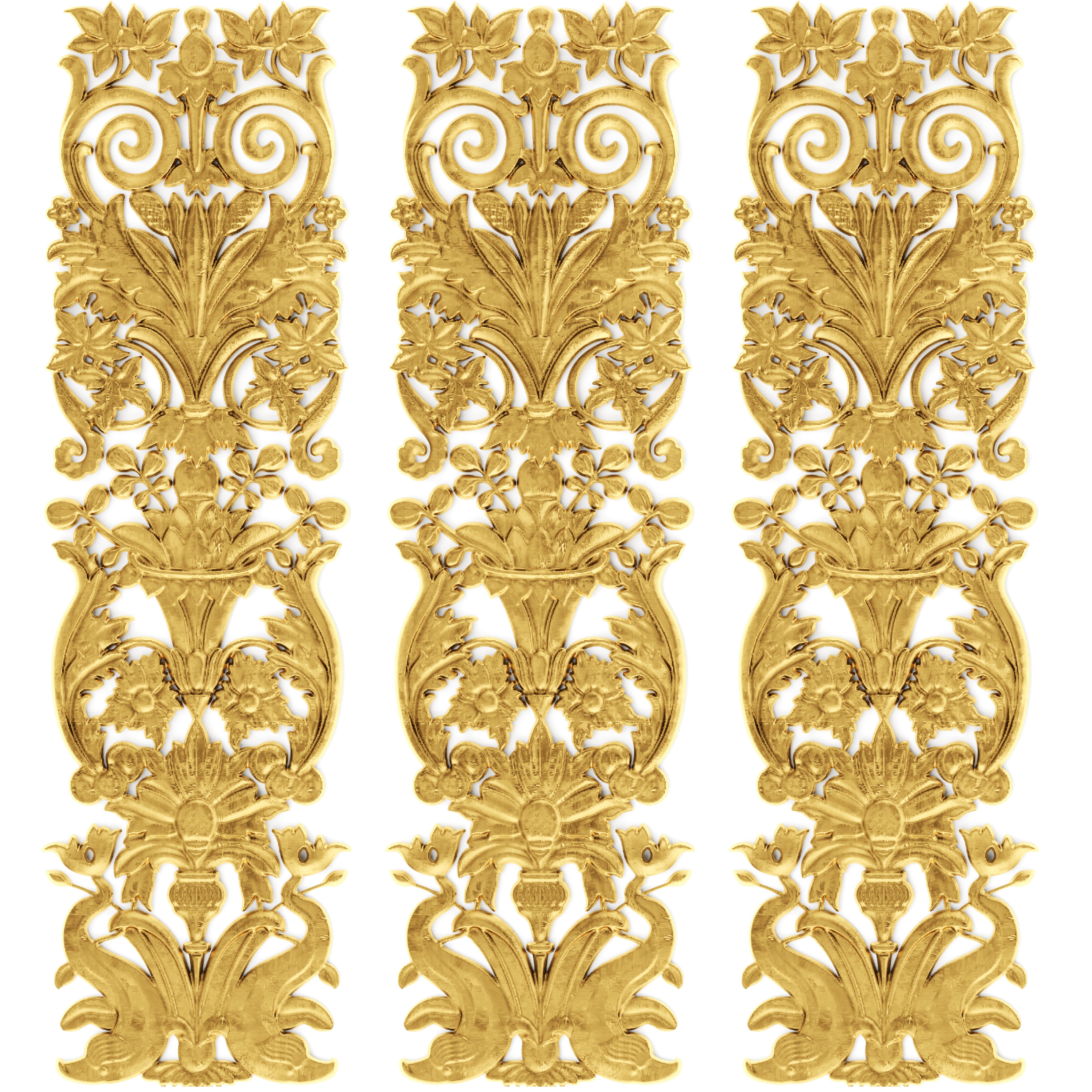 Cartouches SET 36 3D model_6