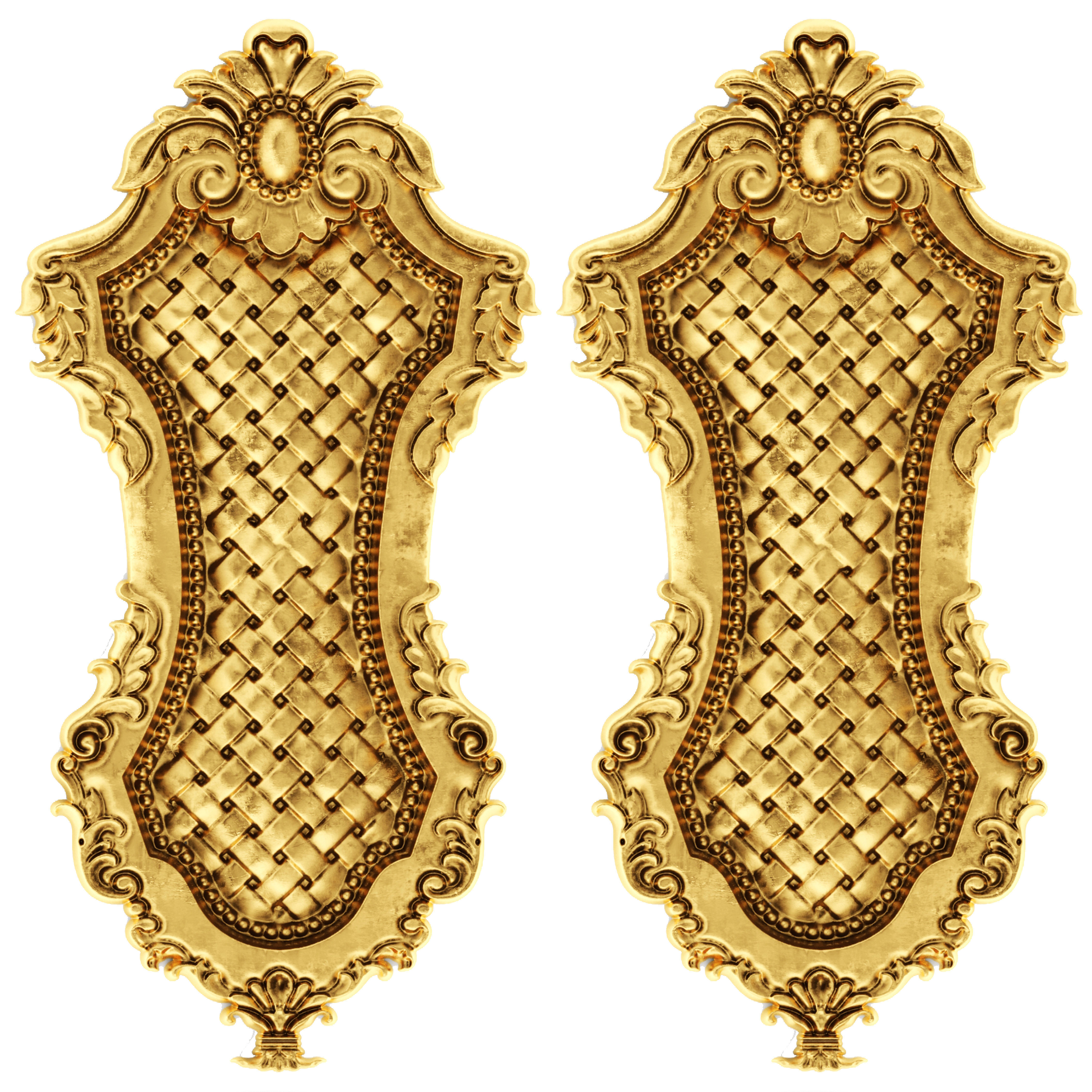 Cartouches SET 36 3D model_17
