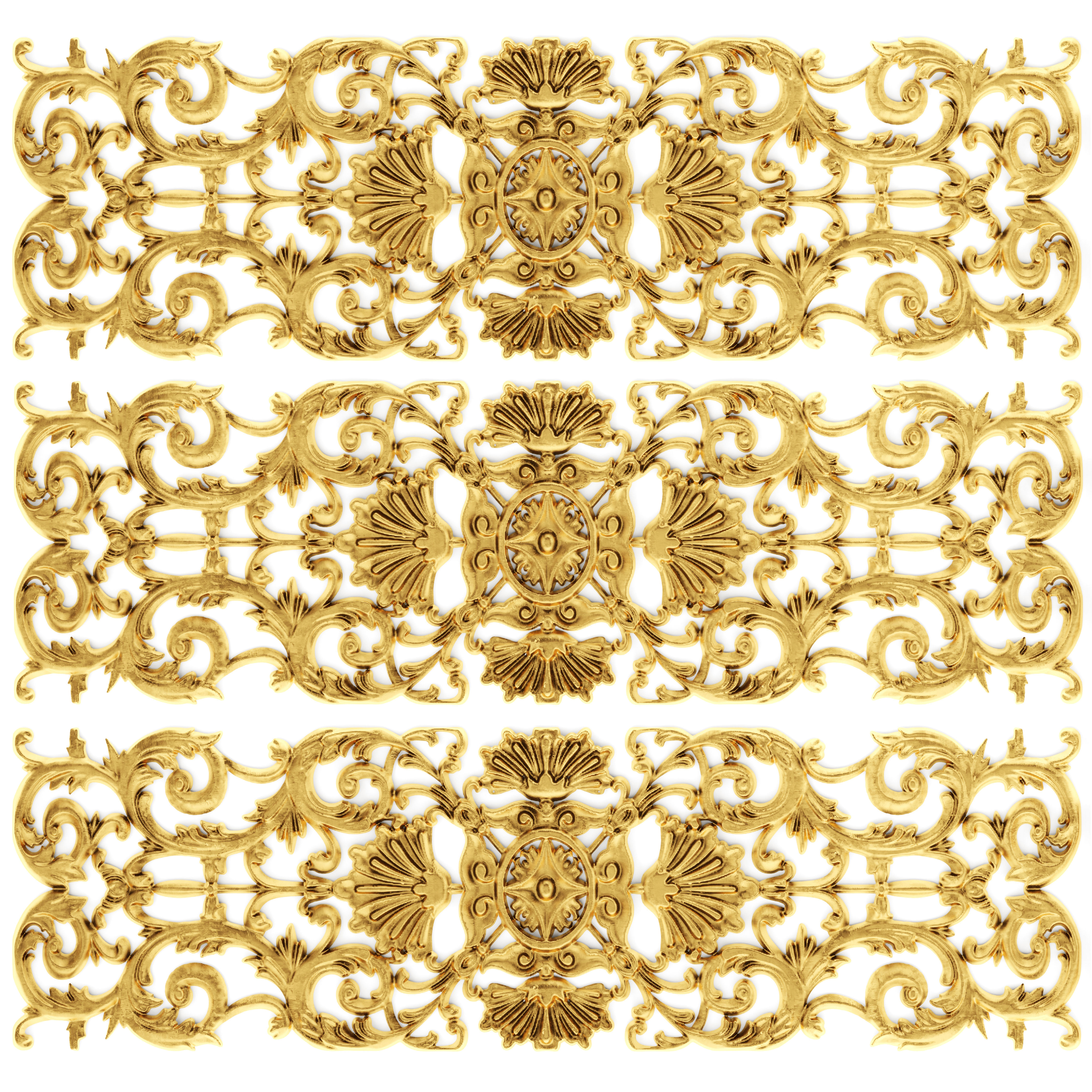 Cartouches SET 36 3D model_7