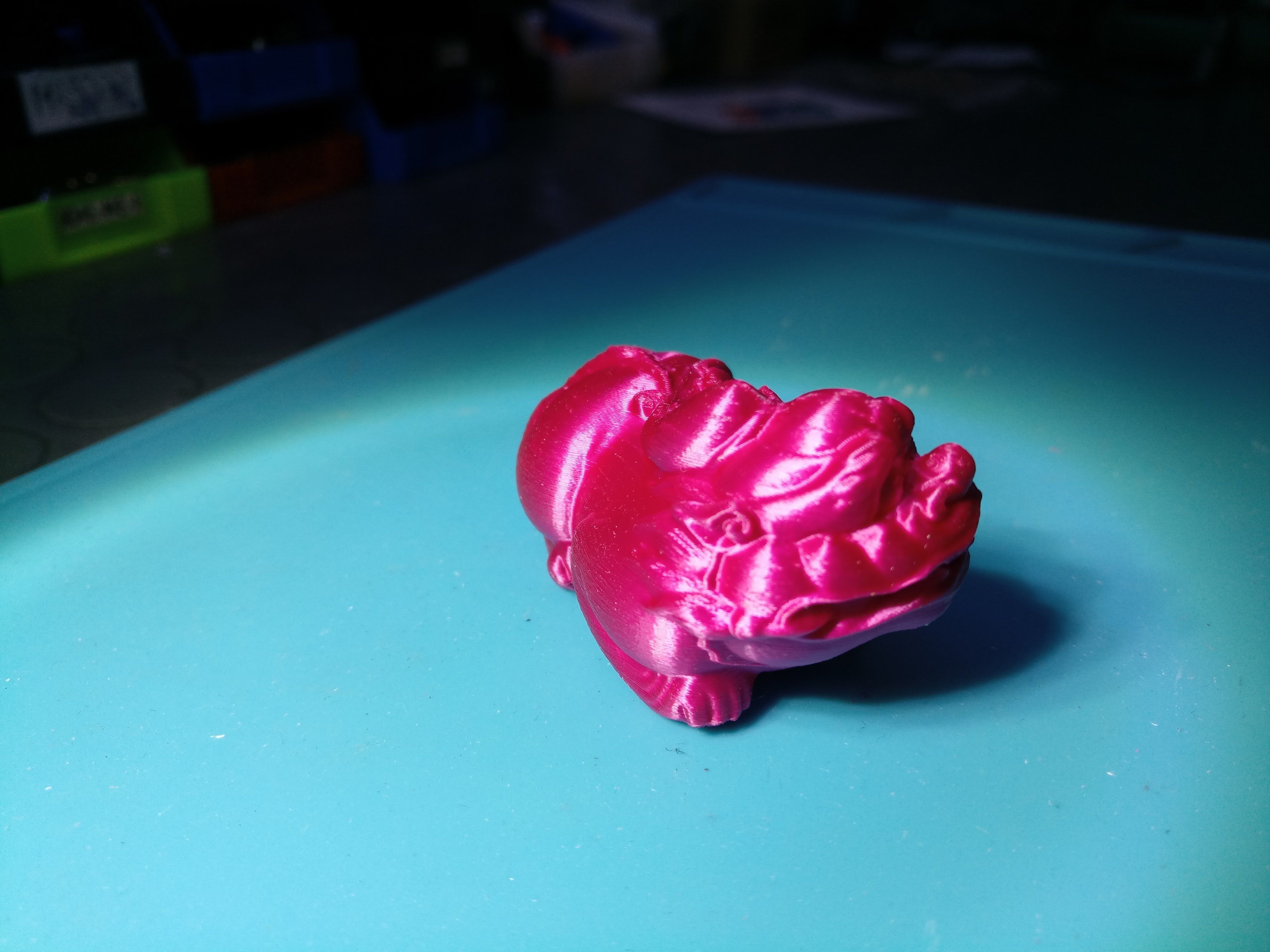 Statue litle drago chinese traditional art 3D print model_6