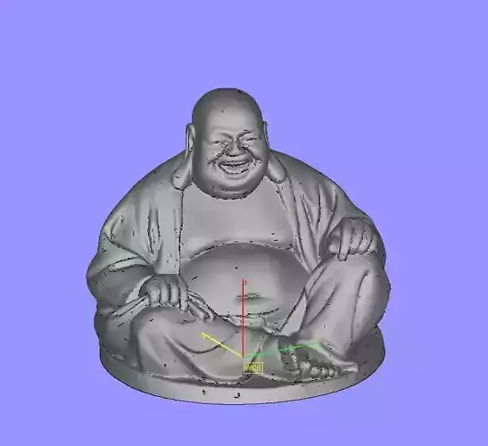 Buddha smiling statue