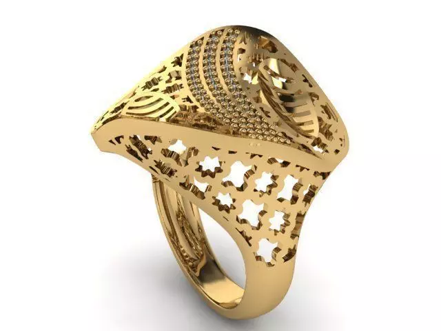 Ring R0318 3D print model_0