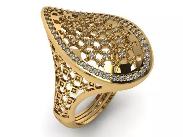 Ring R0319 3D print model_0