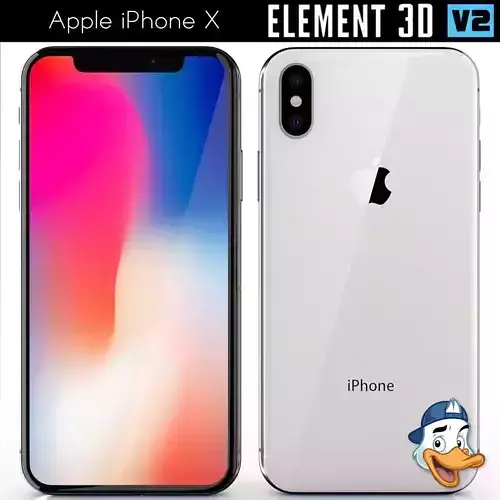 Apple iPhone X for Element 3D