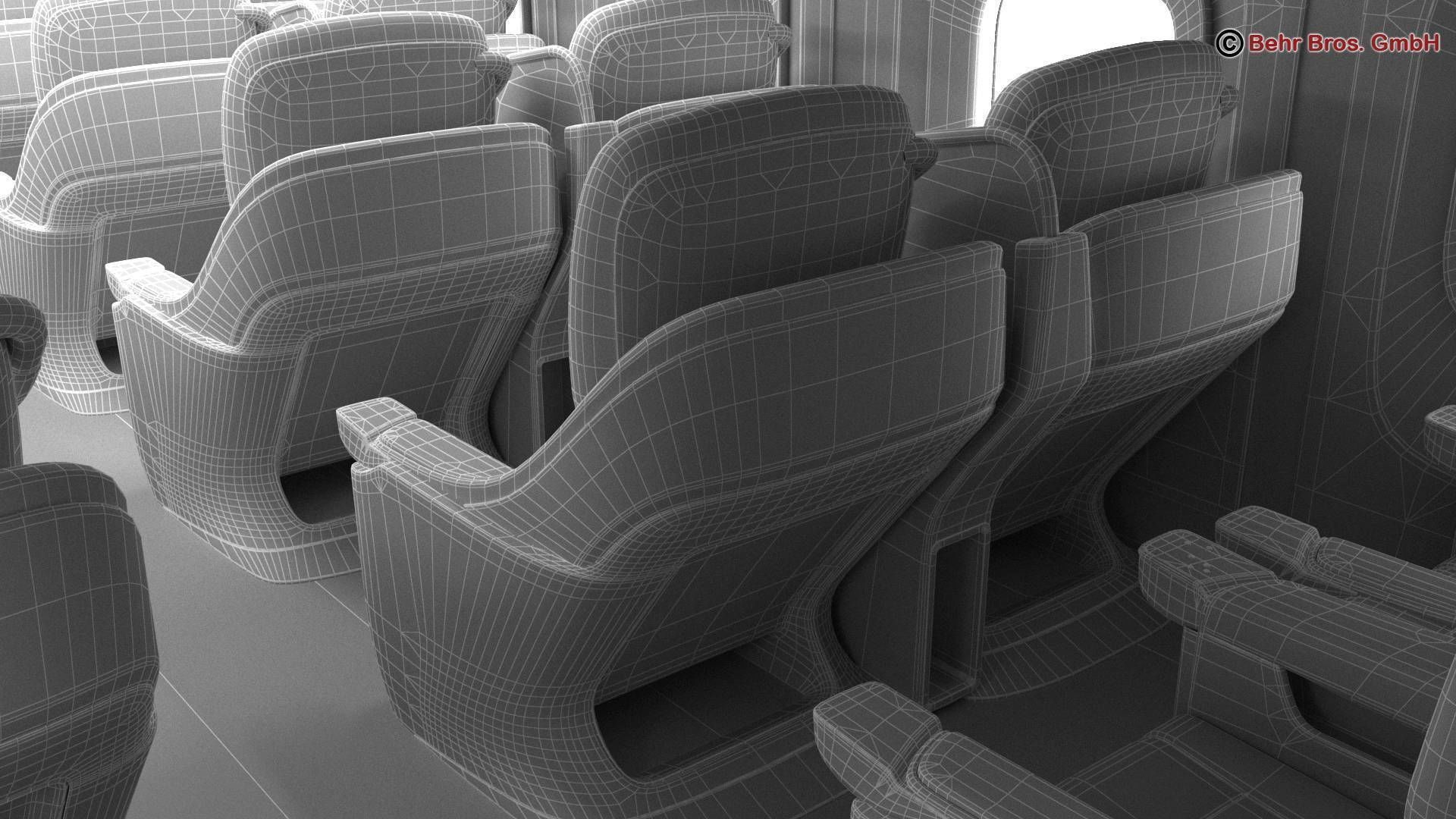 Shinkansen E7 3D model_40