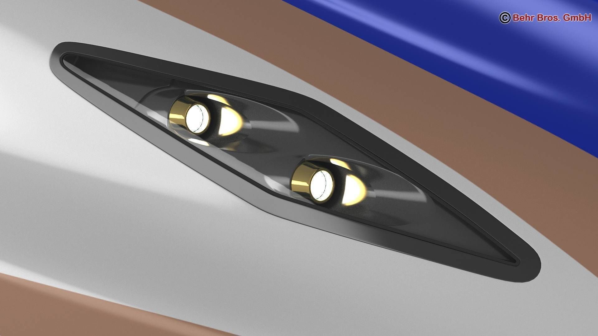 Shinkansen E7 3D model_13
