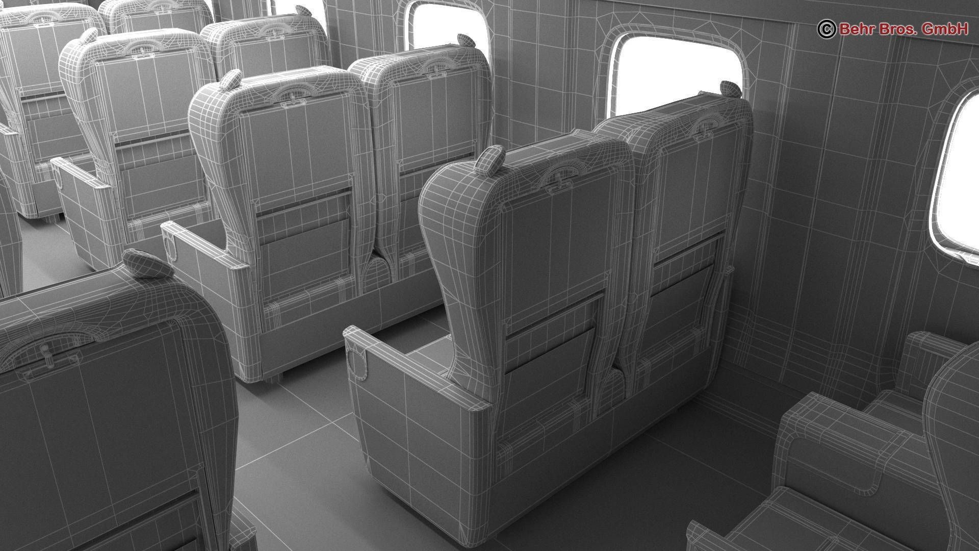 Shinkansen E7 3D model_38