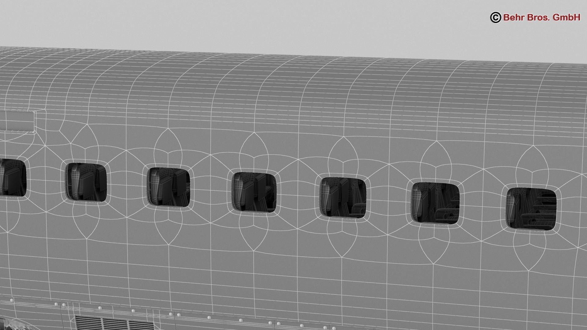 Shinkansen E7 3D model_33