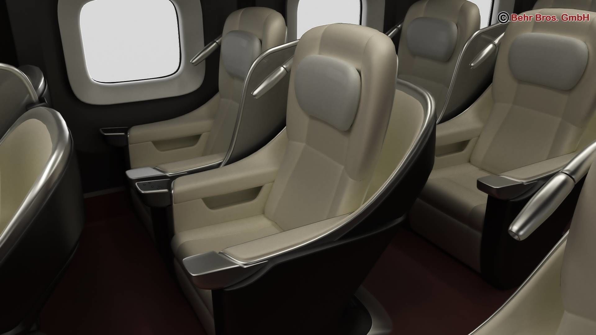 Shinkansen E7 3D model_18