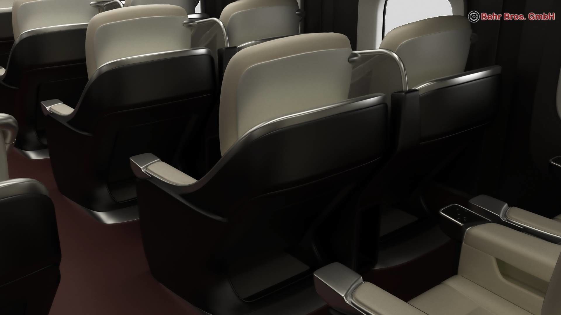 Shinkansen E7 3D model_19