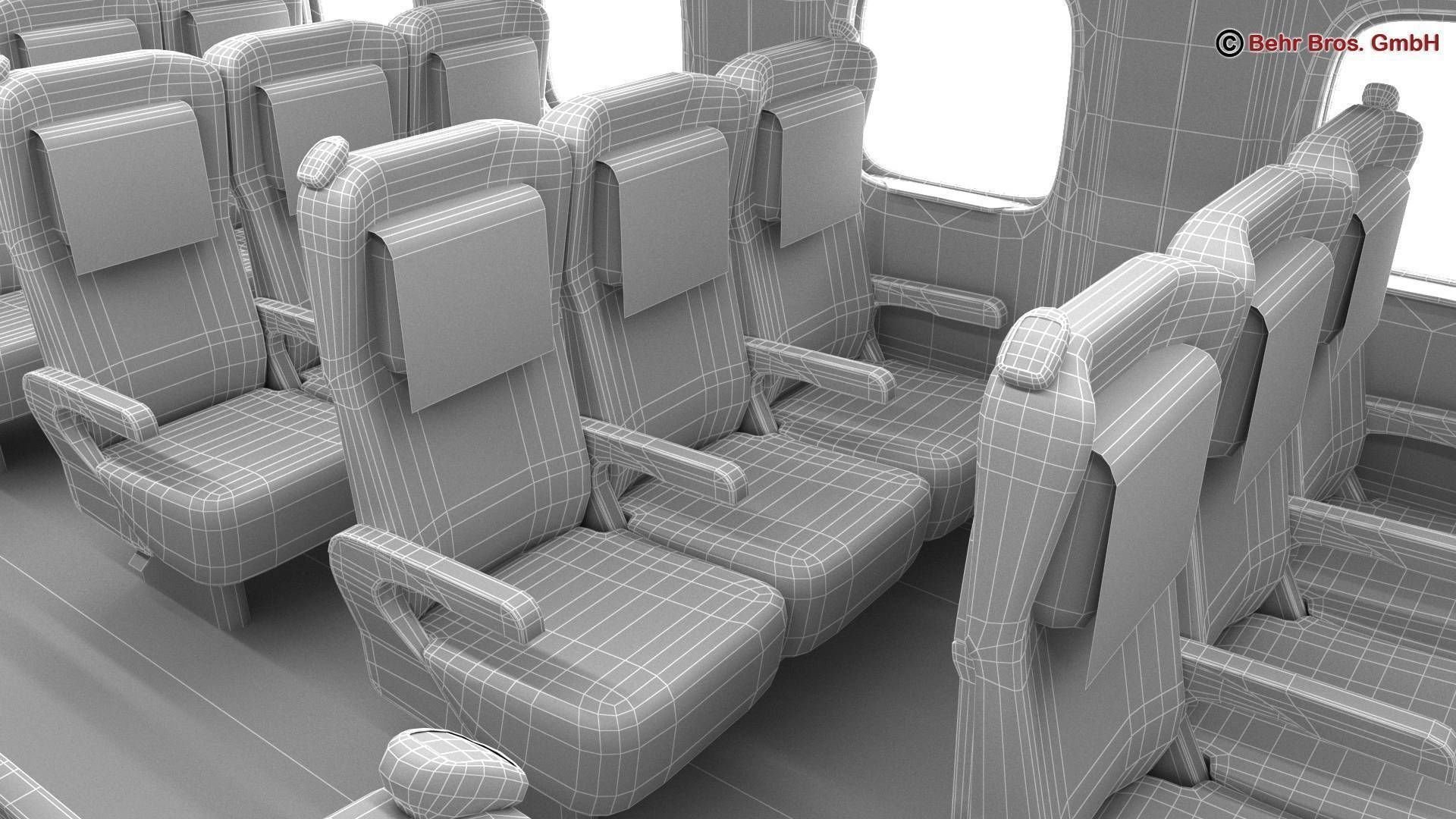 Shinkansen E7 3D model_35