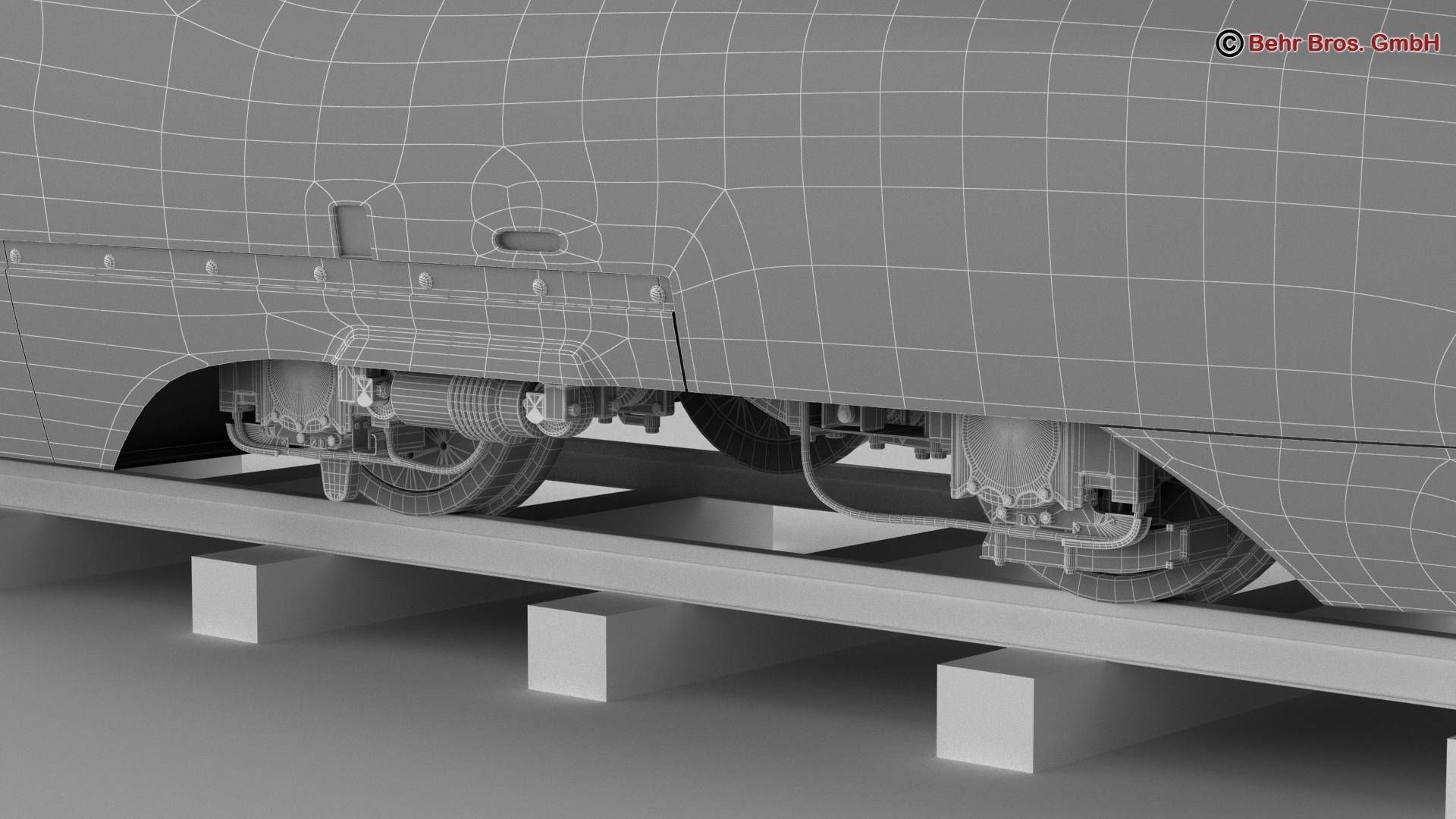 Shinkansen E7 3D model_23