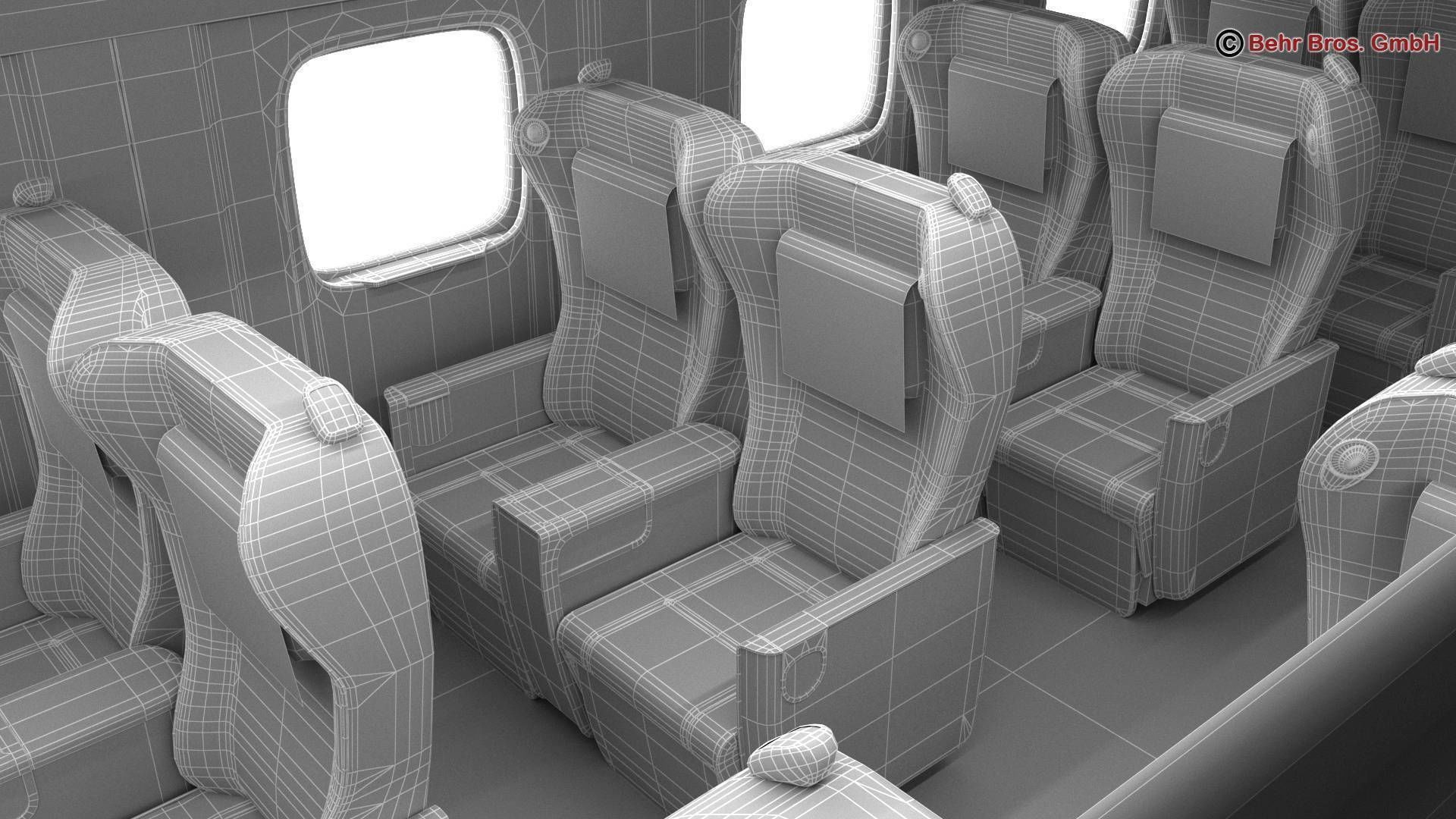 Shinkansen E7 3D model_37