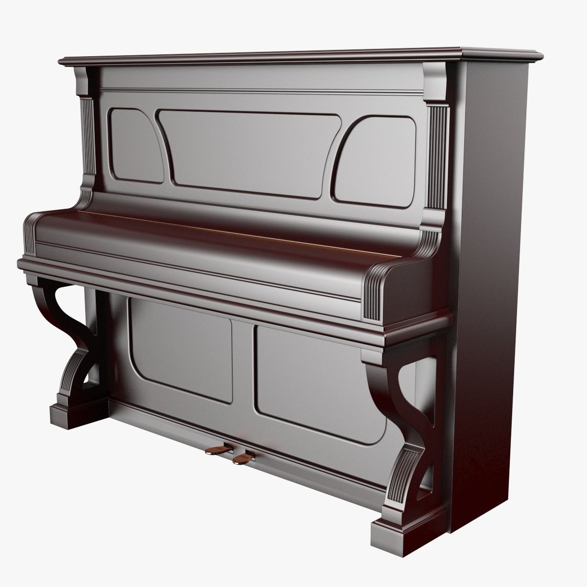 Piano 3D model_1