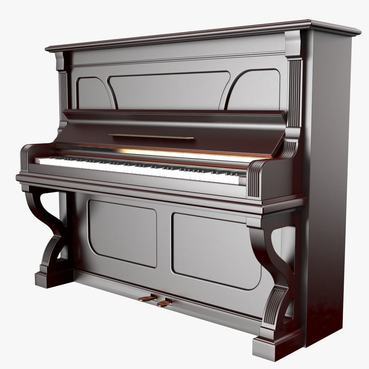 Piano 3D model_0