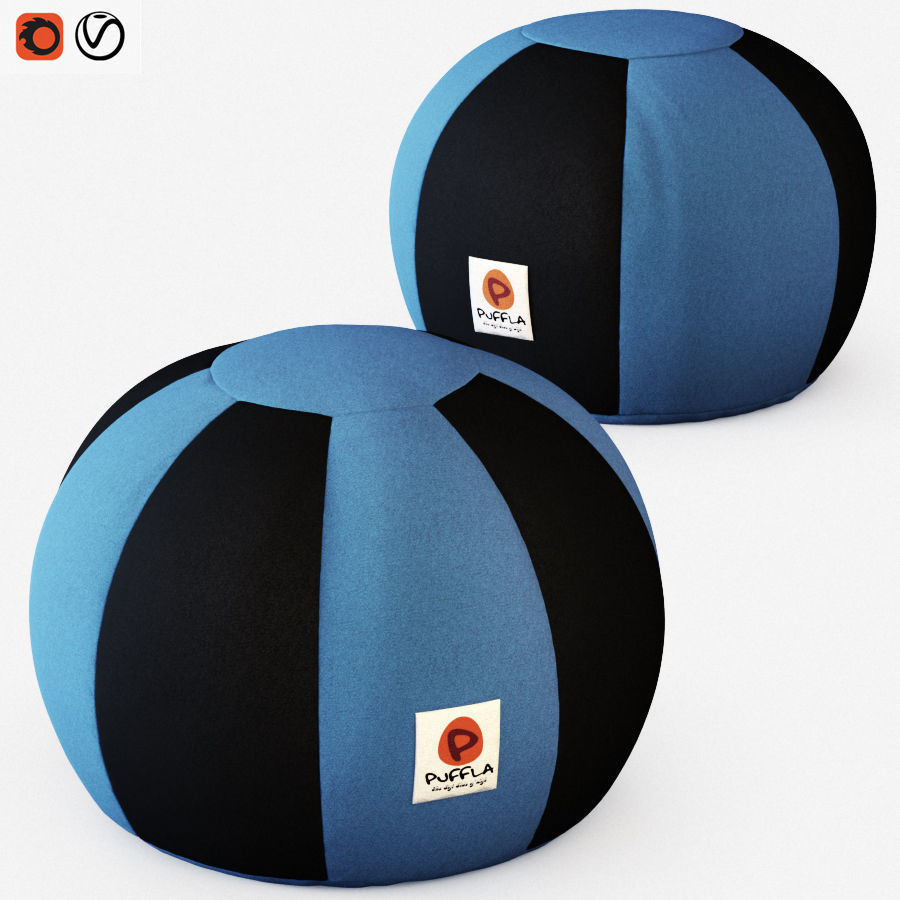 Pouf Lollipop 3D model_1