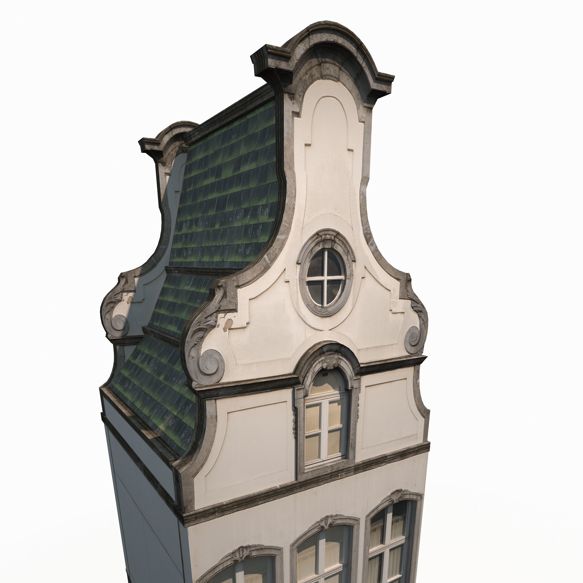 Apartment House 182 Low Poly Low-poly 3D model_5