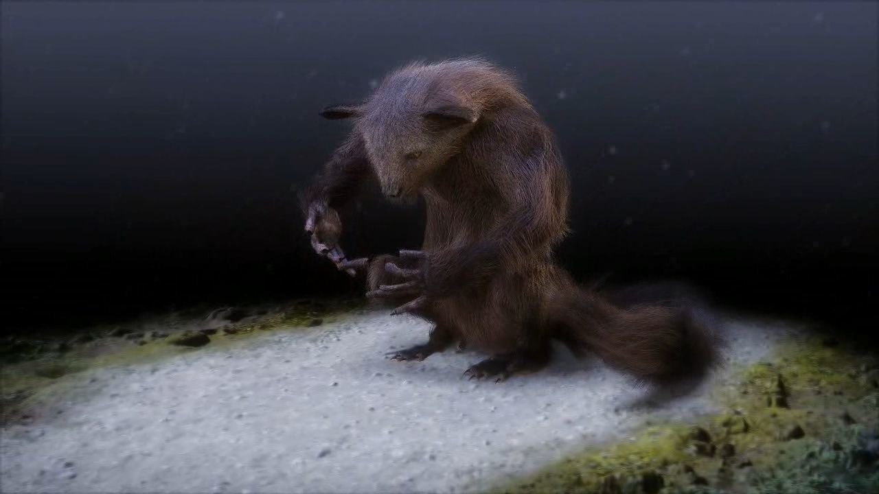 Aye Aye werewolf 3D model_4