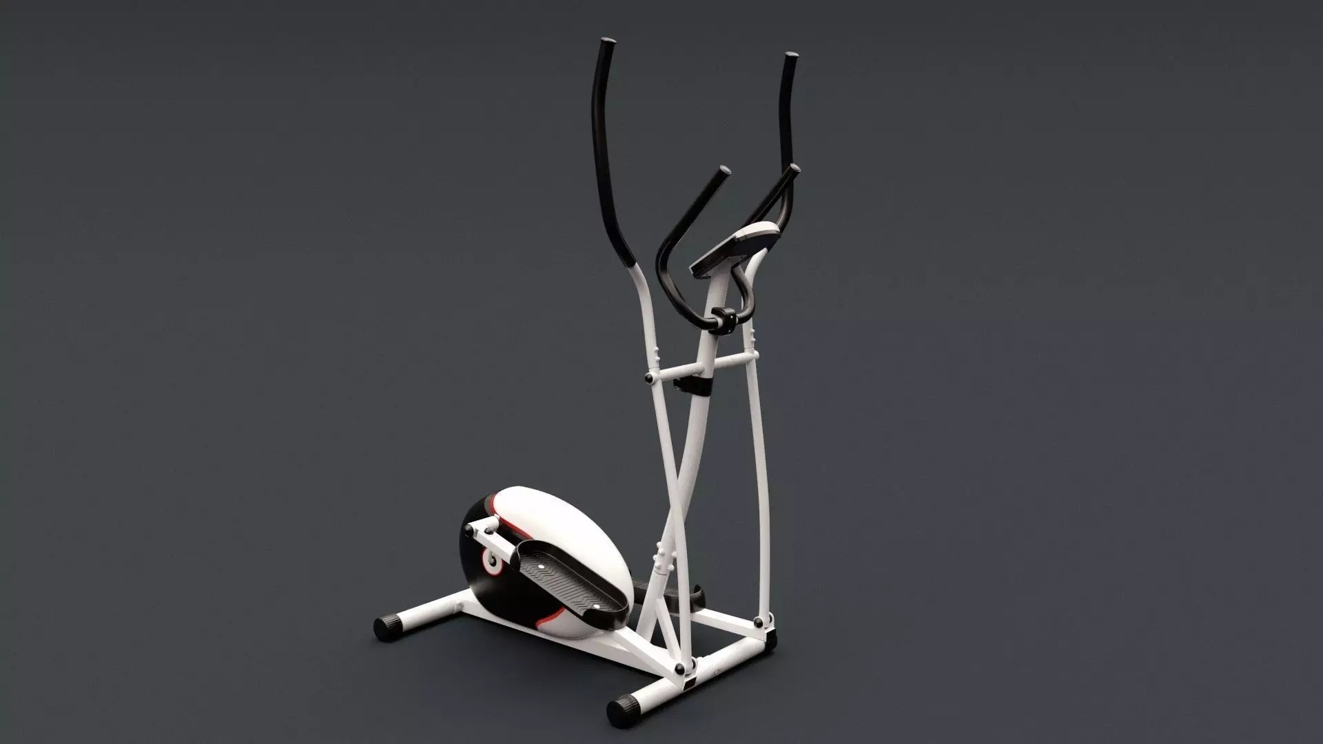Exercise Bike 3D model_0