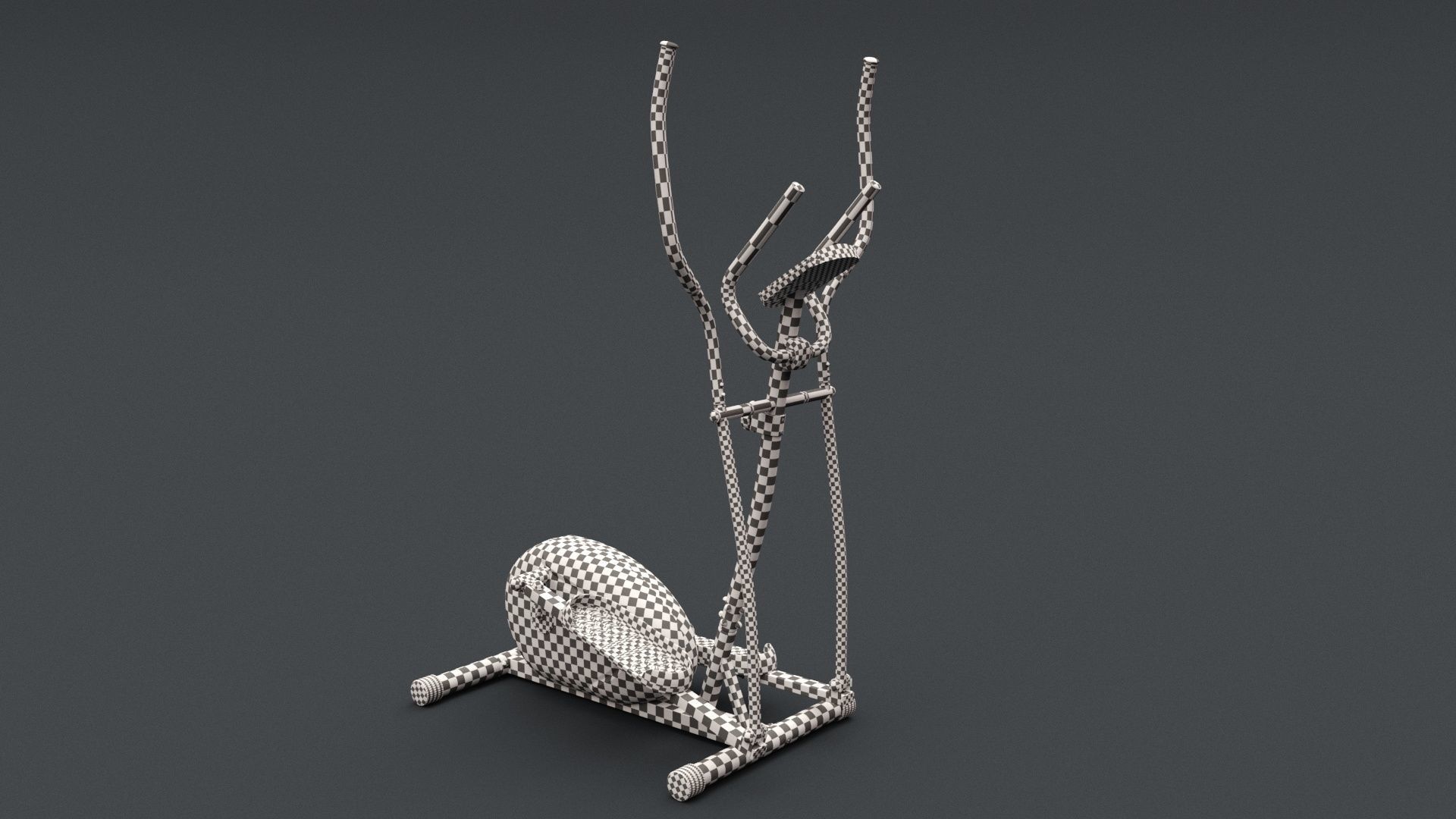 Exercise Bike 3D model_3