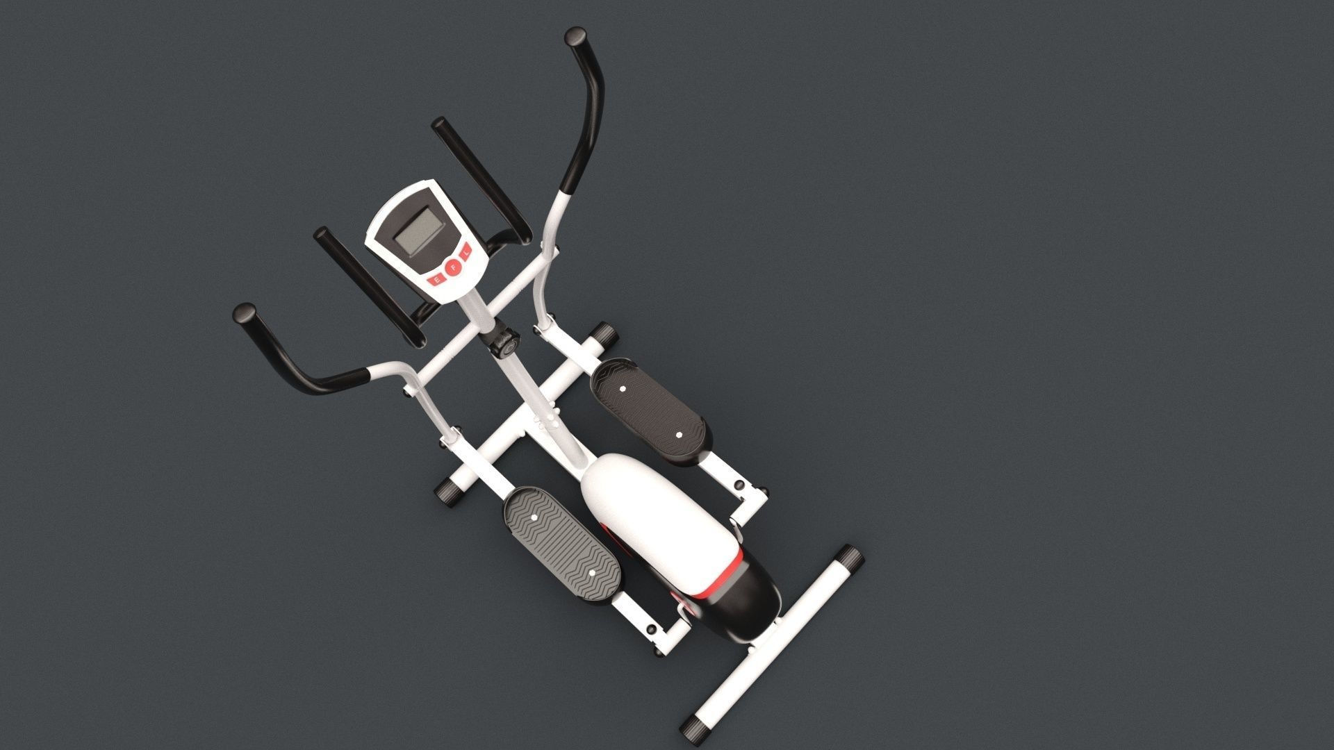 Exercise Bike 3D model_2