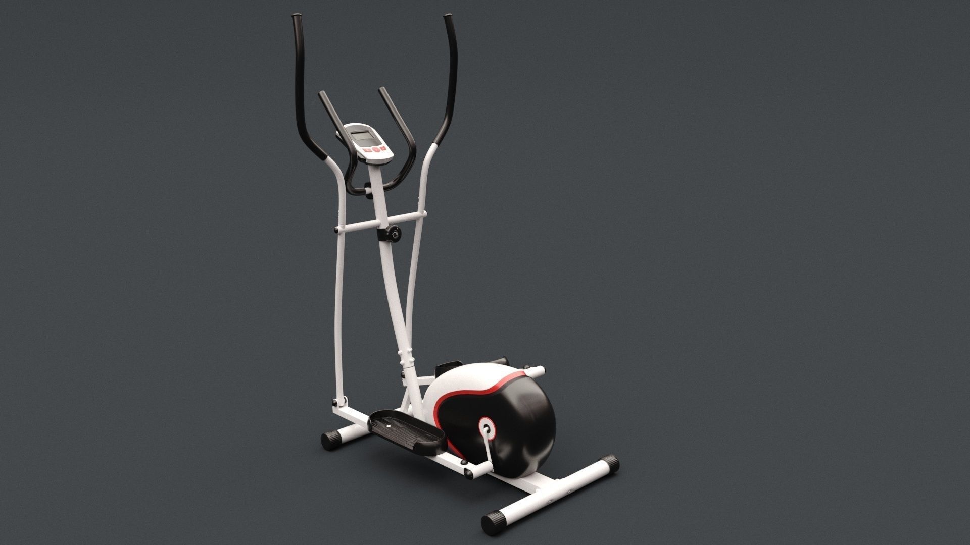 Exercise Bike 3D model_1