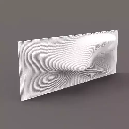 5 Parametric grasshopper walls CNC router printable 3D print model