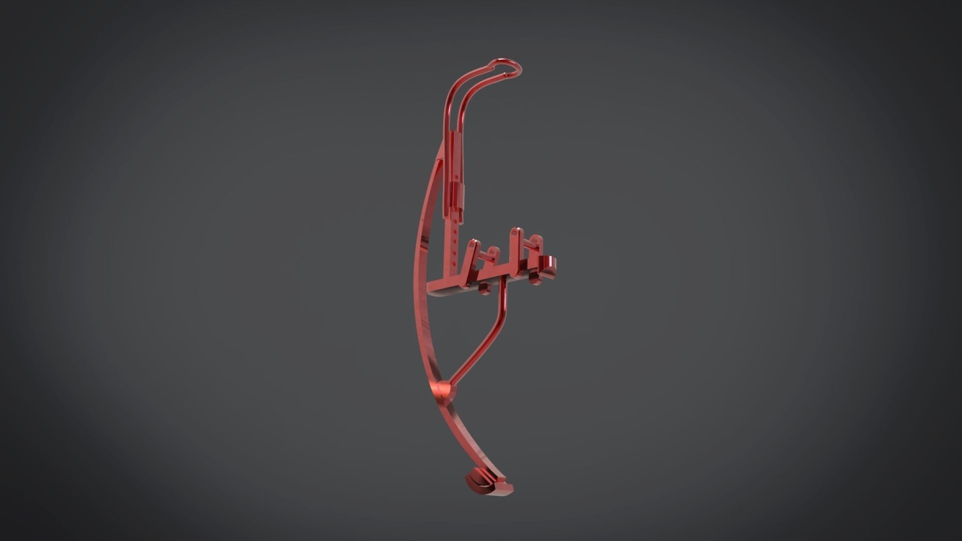 JumpingStilts bow and arrow 3D model_1