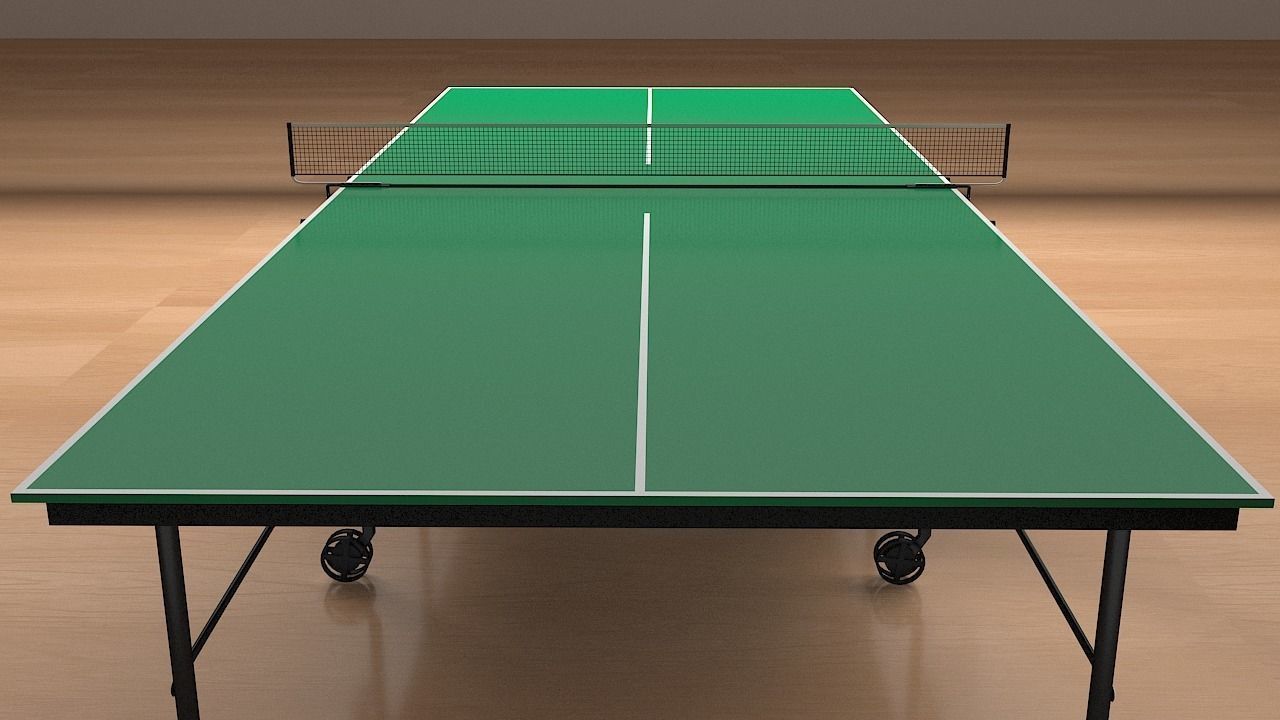 Tenis Table 3D model_3