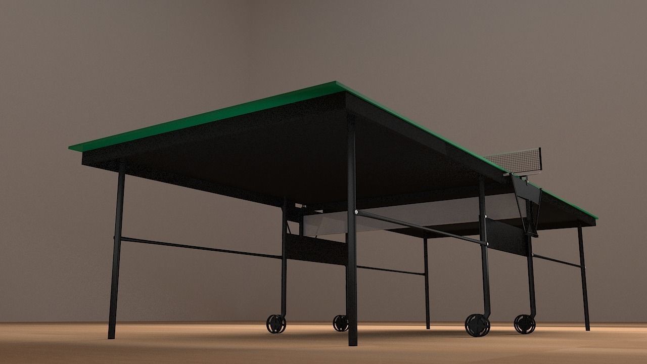 Tenis Table 3D model_6