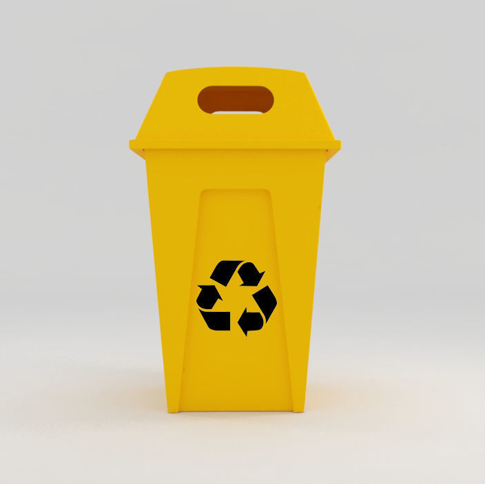  trash can  Free 3D model_3